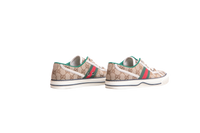GUCCI SNEAKER TENNIS 1977 GG MONOGRAM WEB BEGE - 37 BR