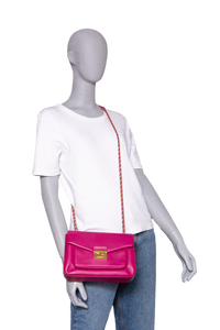 FENDI BE BAGUETTE NAPPA MAGENTA