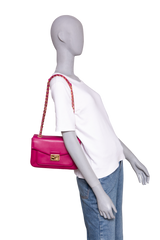 FENDI BE BAGUETTE NAPPA MAGENTA