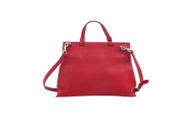 GUCCI BAMBOO DAILY TOP HANDLE BAG RED