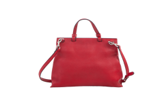 GUCCI BAMBOO DAILY TOP HANDLE BAG RED