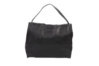 CELINE ALL SOFT EMBOSSED BLACK TOTE