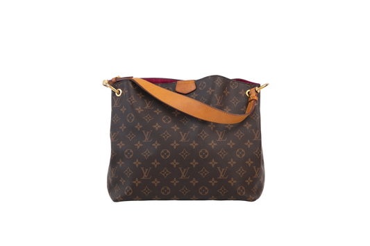 LOUIS VUITTON MONOGRAM HOBO & BLACK