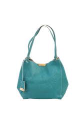 BURBERRY TOTE BLUE TURQUOISE