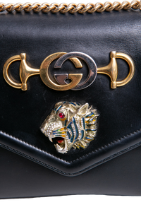 GUCCI RAJAH MEDIUM GG BLACK