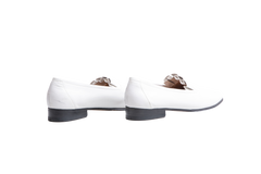 DESAPEGO JULIA FARIA THE ROW LOAFER ADAM PLEAT WHITE