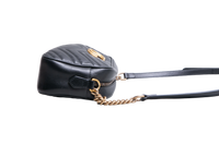 GUCCI GG MARMONT CAMERA BAG BLACK