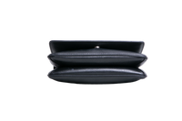 PRADA PATTINA CHAIN GLACE CALFSKIN BLACK