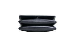 PRADA PATTINA CHAIN GLACE CALFSKIN BLACK