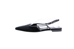 DESAPEGO JULIA FARIA GUCCI SLINGBACK VELVET GG BLACK - 39 BR