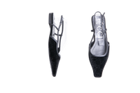 DESAPEGO JULIA FARIA GUCCI SLINGBACK VELVET GG BLACK - 39 BR