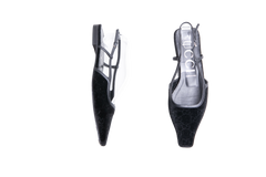 DESAPEGO JULIA FARIA GUCCI SLINGBACK VELVET GG BLACK - 39 BR