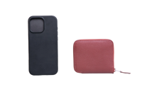 HERMÈS SILK IN COMPACT WALLET ROUGE H/RUBIS