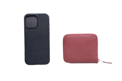 HERMÈS SILK IN COMPACT WALLET ROUGE H/RUBIS