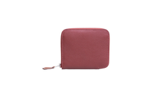 HERMÈS SILK IN COMPACT WALLET ROUGE H/RUBIS
