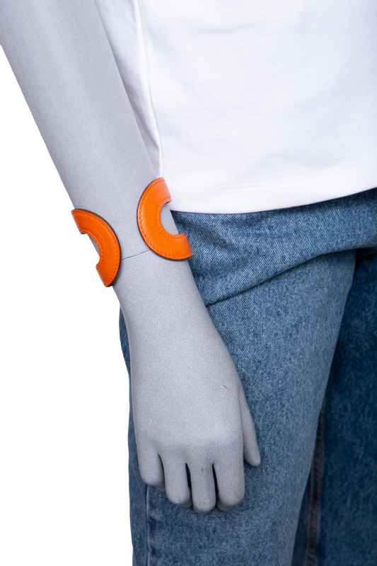 HERMÈS BRACELET ANO CUFF ORANGE