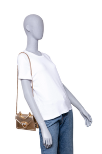 DG DEVOTION TOP HANDLE GOLD METALLIC