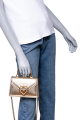 DG DEVOTION TOP HANDLE GOLD METALLIC