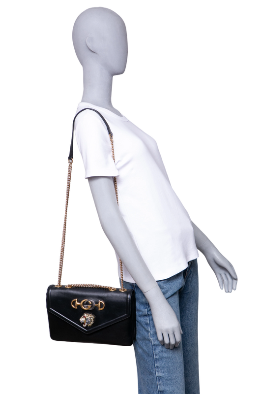 GUCCI RAJAH MEDIUM GG BLACK