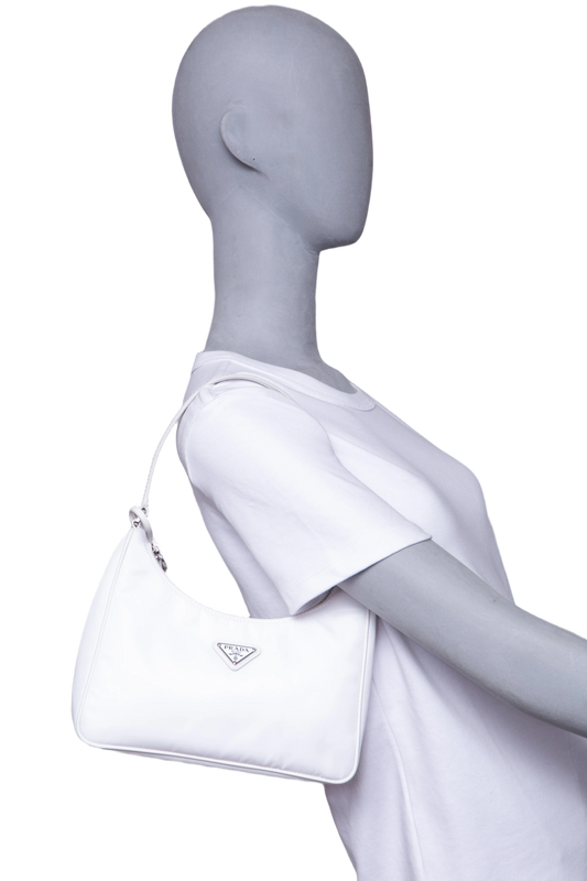 PRADA RE-EDITION 2005 NYLON WHITE