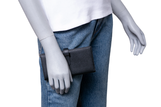 HERMÈS PORTEFEUILLE BÉARN SOUFFLET SO BLACK