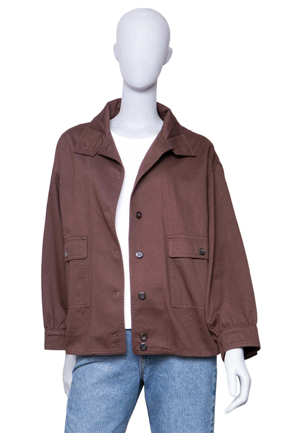 PRADA JACKET CHEMISE CACAU