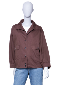 PRADA JACKET CHEMISE CACAU