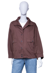 PRADA JACKET CHEMISE CACAU