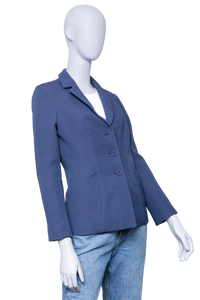 DIOR BLAZER NAVY WITH BUTTONS