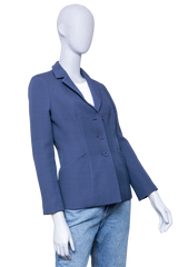 DIOR BLAZER NAVY WITH BUTTONS