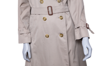 BURBERRY TRENCH COAT LONG BEIGE W/BELT