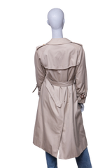 BURBERRY TRENCH COAT LONG BEIGE W/BELT
