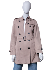 DESAPEGO JULIA FARIA BURBERRY TRENCH COAT THE KENSINGTON HERITAGE STONE