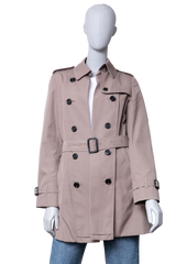 DESAPEGO JULIA FARIA BURBERRY TRENCH COAT THE KENSINGTON HERITAGE STONE