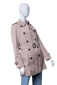 DESAPEGO JULIA FARIA BURBERRY TRENCH COAT THE KENSINGTON HERITAGE STONE