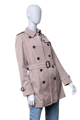 DESAPEGO JULIA FARIA BURBERRY TRENCH COAT THE KENSINGTON HERITAGE STONE