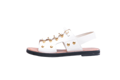 DIOR SANDAL WILDIOR LEATHER WHITE