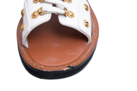 DIOR SANDAL WILDIOR LEATHER WHITE