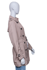 DESAPEGO JULIA FARIA BURBERRY TRENCH COAT THE KENSINGTON HERITAGE STONE