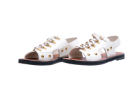 DIOR SANDAL WILDIOR LEATHER WHITE