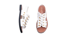 DIOR SANDAL WILDIOR LEATHER WHITE