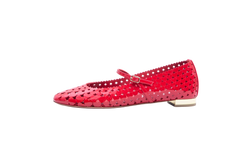 AQUAZZURA FLATS BALLERINA AMOUROSE RED