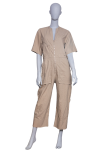 DESAPEGO JULIA FARIA ISABEL MARANT JUMPSUIT COTTON BEIGE