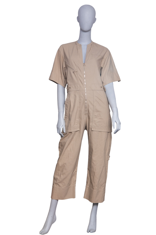 DESAPEGO JULIA FARIA ISABEL MARANT JUMPSUIT COTTON BEIGE