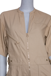 DESAPEGO JULIA FARIA ISABEL MARANT JUMPSUIT COTTON BEIGE