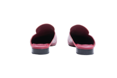 HERMÈS MULE CATENA ROUGE SANGRIA/ROSE AUBE - 38 BR