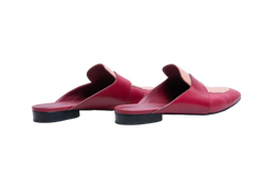 HERMÈS MULE CATENA ROUGE SANGRIA/ROSE AUBE - 38 BR