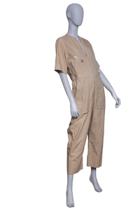 DESAPEGO JULIA FARIA ISABEL MARANT JUMPSUIT COTTON BEIGE