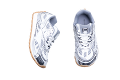 BOTTEGA SNEAKER ORBIT SILVER/WHITE RUBBER - 37 BR