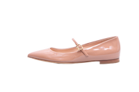 GIANVITTO ROSSI SAPATILHA VERNIS BEIGE - 37 BR